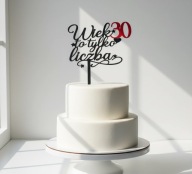topper na tort personalizacja WYBÓR KOLORÓW WIEK TO LICZBA!!