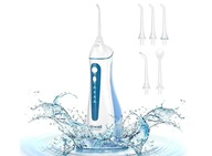 Przenośny irygator do ust 4 tryby i 5 dysz 360°