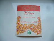 PRL STARA ETYKIETA Z KOLEKCJI WINO TROPIK WEJHEROWO