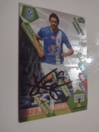 Karta panini autograf Lech Poznań 14/15 Kasper Hamalainen Ulubieńcy Fanów