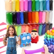 PLASTELINA SENSO – PIANKOLINA SENSORYCZNA (96 SZTUK + SZPATUŁKI)