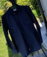 T Koszula Stubbies sportowa bawełna granat 2 kieszenie M