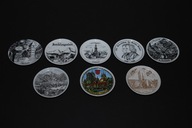 ZESTAW KOLEKCONERSKICH TALERZYKÓW