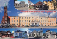 ZGIERZ - PL. JANA PAWŁA II - KOŚCIÓŁ - URZĄD MIASTA - BIBLIOTEKA - BANK