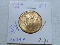 1 dolar 2019 The Trustees Garden mennica Philadelphia holder innowacje