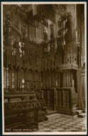 The Kings Stall St. Georges Chapel Windsor - 1949