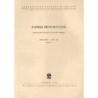 Zapiski historyczne XXVII 1962 zeszyt 4 Wojna z Brandenburgią 1419-1427