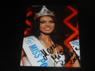 Autograf Oryginalny - Cieślak Marzena - MISS POLONIA 2006