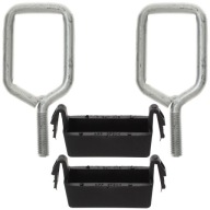 X2 RYGIEL Maski Uchwyt Zamka Zaczep do BMW F20 F21 F30 F31 F32 F33 F34 F36