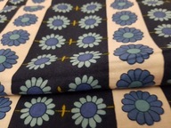 DEKOPLUS TKANINA MATERIAŁ DESIGN Z 1960 ORYGINALNY