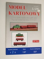 Zetka 027 lokomotywa spalinowa serii SM25 i wagony towarowe typu 1W,17W1:87