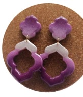 Kolczyki z gliny polimerowej nr 26a