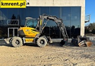 Mecalac 9 MWR KOPARKA KOLOWA 2019R. MECALAC 11 KOMATSU PW 98 TEREREX TW 9