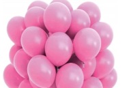BALON BALONY ZESTAW 15 SZT PASTELOWE RÓŻOWE