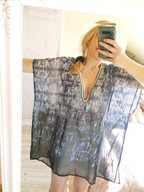 bolerko sukienka narzuta plażowa sarong zdobiony