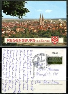 K13013) Niemcy: Regensburg, Totale, gel. 1981