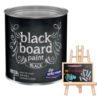 Farba kredowa ścienna, tablicowa 0,25 l czarny
