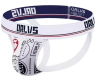 Delikatna bielizna jockstrap ORLVS z modnym wzorem L