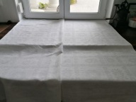 LNIANO BAWEŁNIANY ADAMASZEK KASETONY KWIATY133x135