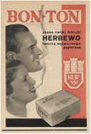 ZWIJKI TUTKI BON-TON PAPIEROSY KRAKÓW HERBEWO REKLAMA