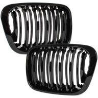 Atrapa chłodnicy Dlaauta czarna połysk M-look BMW 3 E46 Coupe Cabrio