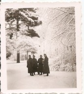 WEHRMACHT -TRZECIA RZESZA -ŻOŁNIERZE -zdjęcie -mały format -1940 rok