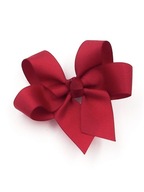 Momilio handmade Spinka do włosów kokarda Paola scarlet