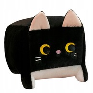 MASKOTKA KWADRATOWY KOT PLUSZOWY PLUSZAK DUŻA PRZYTULANKA KOTEK PODUSZKA