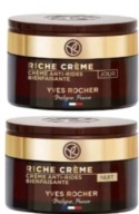 RICHE CREME przeciwzmarszczkowy : 1 x Krem Dzień + Krem na Noc YVES ROCHER