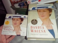 MARZENIA I TAJEMNICE Danuta Wałęsa, książka twarda oprawa + audiobook
