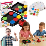 ZESTAW GRA LOGICZNA DO ZABAWY DLA DZIECI ZABAWKA EDUKACYJNA INTERAKTYWNA