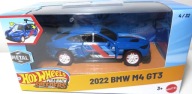 2022 BMW M4 GT3 HW Pull-Back Speeders Skala 1:43 Napęd Metal Box