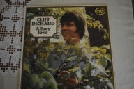 Cliff Richard All My Love Winyl 1 Press UK 1970 NM