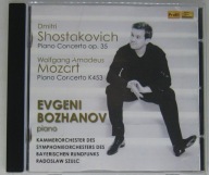 Evgeni Bozhanov - SHOSTAKOVICH / MOZART-Piano Concerto, CD Jak Nowa
