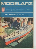 Modelarz 6/1976 Ford Escort, ORP Sokół, B-25J Mitchell stan