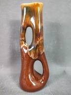 Stary piękny wazon ceramiczny szkliwiony - Spółdzielnia REFLEX