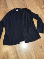 Sweter damski bez zapinania L czarny