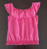 Bluzka dziewczęca hiszpanka r. 140 Pepperts krótki