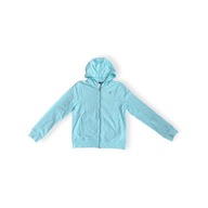 Bluza z kapturem rozpinana turkusowa Okaidi 164