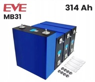 8szt Nowe Ogniwa EVE 314-330Ah LiFePO4 Najmocniejsze na rynku Faktura Vat