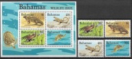 Bahamy xx M614 fauna żółwie MNH VF