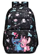 Plecak Tornister Stitch&Lilo Stitch duży wygodny młodzieżowy - czarny