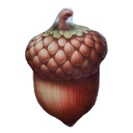 Poduszka kształtka żołądź dębu, jesień, ozdoba, do sesji zdjęciowych