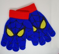 Spider-man rękawiczki dziecięce pięciopalczaste dla dzieci w wieku 4 lata +
