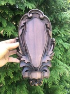 K6-21TP Rzeźbiona deska pod rogacza, koziołka z miejsca na dedykację