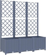 Pergola DONICZKA OGRODOWA POTRÓJNA Z PERGOLĄ SOLIDNA krata 136 cm