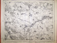 KRESY WSCHODNIE - ZAŁOŚCE - MAPA Z 1925 ROKU.