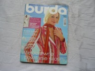 BURDA NR 4 2005 ORYGINALNIE WPIĘTE WYKROJE W ŚRODKU
