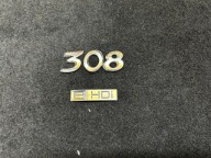 PEUGEOT 308 I T7 LIFT EMBLEMAT KLAPY BAGAŻNIKA 308 E HDI