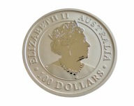 100 dolarów 2019 PLATYNA Australijski Kangur 1 uncja/31,1 gram próba 999,5